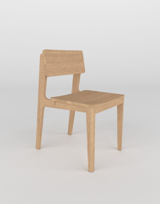 Stoel Norac is een fijne stoel voor aan de eettafel bij jouw thuis of in een restaurant. Norac is een stoel met fijne rondingen.