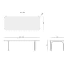 Eettafel Arco is een robuuste design eettafel met een indrukwekkend massief eiken blad van maar liefst 6 cm dik. Het verfijnde handwerk in de poten loopt subtiel door in het blad en geeft de tafel een unieke, ambachtelijke uitstraling. Hoewel Arco een stevige en zware tafel is, oogt het ontwerp verrassend rustig, organisch en tijdloos. Hierdoor past deze massief eiken eettafel moeiteloos in zowel moderne als landelijke interieurs.